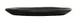 Cal-Mil 24400-6-13 Bali Plate – 6" Dia x 0.5" H, Round Flat Melamine, Black, Dishwasher Safe 1 image
