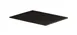 Cal-Mil 24407-1012-13 Tray, 10.75"W x 13.5"D, Melamine, Black, Dishwasher Safe 1 image