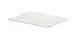 Cal-Mil 24407-1012-81 Tray, 10.75"W x 13.5"D x 0.5"H, Dishwasher Safe Melamine White Marble 1 image