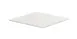 Cal-Mil 24408-10-81 Tray, 10"W x 10"D x 0.75"H, Square, Melamine, White Marble 1 image