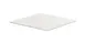 Cal-Mil 24408-12-81 Tray, 12"W x 12"D x 0.75"H, Square, Melamine, White Marble 1 image