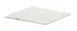 Cal-Mil 24408-8-81 Tray, 8"W x 8"D x 0.75"H, Square, Dishwasher Safe, Melamine, White Marble 1 image