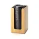 Cal-Mil 298-60 Bamboo Cup, Lid & Napkin Organizer, 4-1/2" W x 4-1/2" D x 8" H, 4" Slots, BPA-Free 1 image