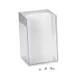 Cal-Mil 299-12 Clear Plastic Lid Organizer, 5-Comp, 5¼"W x 5¼"D x 8"H, Wall/Counter Mount 1 image