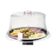 Cal-Mil 302-15 Colonial Turn-N-Serve Cover, 15" Dia x 7" H Dome, Clear Acrylic, BPA-Free 1 image