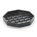 Cal-Mil 308-6-13 Classic 6-Inch Octagonal Drip Tray, Black Plastic, Durable Beverage Service 1 image