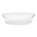 Cal-Mil 316-10-12 Turn N Serve® Deep Tray, 10" Diameter x 2½" Deep, Round Clear Acrylic, BPA‑Free 1 image