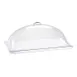 Cal-Mil 321-12 Clear Polycarbonate Dome Display Cover, 12" W x 20" D x 7.5" H, Lift‑Off Style 1 image