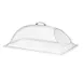 Cal-Mil 322-10 - Clear Polycarbonate Dome Display Cover, 10" W x 12" D x 4½" H, Cut-Out End 1 image