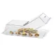 Cal-Mil 328-12 Display Cover, 12" W x 20" D x 4" H Rectangular Clear Polycarbonate with Center Hinge 1 image