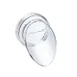 Cal-Mil 3300-28LIDLG Large Clear Plastic Dressing Bottle Lid, 2-1/4" Diameter, Thick Dressing Use 1 image