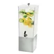 Cal-Mil 3324-3-55 Beverage Dispenser, 3-Gallon Poly, Steel Base, 7.5x9.5x23.5in, Ice Chamber, Spigot 1 image