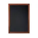 Cal-Mil 3348-2435 Chalkboard Sign Frame 24" W x 35" H O.A. Black Wood Frame Write‑On Board 1 image