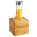 Cal-Mil 3360-6 Madera Ice Housing 7-3/4" W x 7" D x 7" H Pine Polycarbonate Insert Non‑Illuminated 1 image