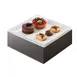 Cal-Mil 3367-13 Cold Concept Ice Display Housing, Square 12" x 12" x 4.5" Black Metal Base 2 image