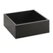 Cal-Mil 3367-13 Cold Concept Ice Display Housing, Square 12" x 12" x 4.5" Black Metal Base 1 image