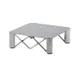 Cal-Mil 3417-3 Industrial Risers, 10"W X 10"D X 3"H, Square, With Legs 1 image