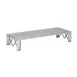 Cal-Mil 3418-3 Industrial Riser, 20"W X 8"D X 3"H, Rectangular, With Legs 1 image