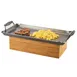 Cal-Mil 3439-60 Chafer Wire Grill, 19.5" W x 9.75" D x 5.5" H, Bamboo for Canned Heat 2 image