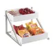 Cal-Mil 3448-55 Luxe Merchandiser, 15.5"W X 20.75"D X 12.75"H, 2-Tier, Rectangular 1 image