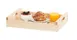 Cal-Mil 3454-1217-71 Blonde Roomservice Tray, 17.25"W x 12.5"D, Maple Color Finish, Wood 1 image