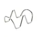 Cal-Mil 3476-2 Taco Holder, 2.5" x 4.5"D x 1.75"H, Accommodates (2) Tacos, Stainless Steel Wire 1 image