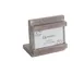 Cal-Mil 3483-23-110 Aspen Card Holder, 2" x 3"H, Gray-Washed Pine Wood 2 image