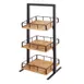 Cal-Mil 3494-3-99 Madera Merchandiser, 3-Tier (3) Adjustable Shelves To Sit Straight Or Slanted 1 image