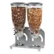 Cal-Mil 3510-2-39 Countertop Cereal Dispenser, Two 3.5L Cylinders, 12¼"W x 6"D x 17¾"H, BPA‑Free 1 image