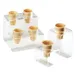 Cal-Mil 3601-4 2‑Tier Acrylic Ice Cream Cone Holder 7" W x 7" D x 6" H Holds Four Cones Clear 1 image