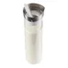Cal-Mil 3614-55CL, Carafe, 1 Liter, 4 Dia. X 10H, Hinged Closing Stainless Steel Lid, Polycarbonate, Clear 1 image