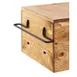 Cal-Mil 3628-7-99 Madera Crate Riser, 12"W X 12"D X 7"H, Square, Slotted For Brackets 2 image