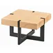Cal-Mil 3641-9-71 Display Riser, 9.5"W X 9.5"D X 6"H, Square, Black Metal Base 1 image