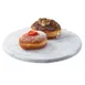 Cal-Mil 3656-15-81M Tray, 15" Dia. Round Melamine Faux Carrara Marble, Dishwasher Safe 2 image
