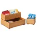 Cal-Mil 3682-125-99 Madera Stacking Box, 12"W X 5"D X 3.25"H, Rectangular (4) Feet 2 image