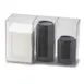 Cal-Mil 375-12 Classic Napkin/Lid Organizer, 13.25"W X 5.25"D X 8"H, 3-Compartment, Accommodates Lids Up To 4" Diameter And Standard Sized Bar Napkins 1 image