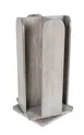 Cal-Mil 378-110 Aspen Revolving Cup & Lid Organizer, 9" x 9" x 18-1/2" Gray-Washed Pine Wood 1 image