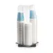 Cal-Mil 378 - Cup & Lid Organizer, 4-Section, 8-1/4" x 8-1/4" x 18" , Holds Cups/Lids up to 3-3/4" 1 image