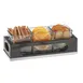 Cal-Mil 3806-87 Cinderwood Jar Holder Tray, 12.75"W X 5"D X 5-1/8"H, Rectangular (3) Glass Jars Included 1 image