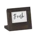 Cal-Mil 3825-23-87 Cinderwood Cardholder, 5"W X 2-5/8"D X 4.25"H O.A., Rectangular, 2" X 3.5" Card Size 2 image