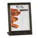 Cal-Mil 3825-811-87 Cinderwood Cardholder, 10-3/8"W x 4.75"D, Oak Wood, Dark Ash Gray 1 image