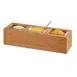 Cal-Mil 3837-3-60 Action Station Pan Holder, 11.75"W X 7.5"D X 6.25"H, Rectangular 1 image