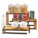 Cal-Mil 3901-7-84 Sierra Display Riser, 20.5"W X 7"D X 7"H, Rectangular, Rustic Pine 2 image
