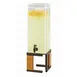 Cal-Mil 3906-3-84 Sierra Beverage Dispenser, 3-Gallon Pine, Bronze Frame, 8-3/4"W – Uninsulated 1 image