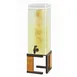 Cal-Mil 3906-3INF-84 Sierra 3‑Gallon Uninsulated Dispenser Pine Plastic Bowl 8.75"W x 8.75"D x 24"H 1 image