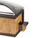 Cal-Mil 3907-84 Sierra Chafer, 8-qt Rect, 22x15x14 in, Pine & Bronze Lift Lid, Drawer & Windguard 2 image