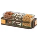 Cal-Mil 3910-3-84 Sierra Jar Display, 13"W X 5"D X 4.25"H (3) 4"W X 4"D Glass Jars, Rectangular 1 image