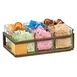Cal-Mil 3910-6-84 Sierra Jar Display, 12.5"W X 9"D X 4.5"H (6) 4"W X 4"D Glass Jars, Rectangular 2 image