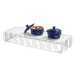 Cal-Mil 4103-3-15 Portland Riser, 20.25"W X 7"D X 3"H, Rectangular, White 1 image