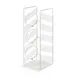Cal-Mil 4105-15 Portland Cylinder Display, 6.75in W x 7.75in D x 19in H, 3 Compartment Wire Utensil Holder 1 image